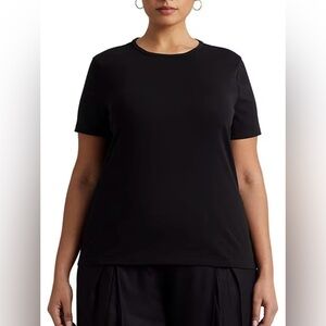 Ralph Lauren
Plus Size Crew Neck Short Sleeve Stretch Cotton T-Shirt Sz 1X